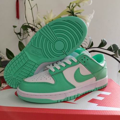 Cheap Nike Dunk Light Green White Shoes Men and Women-102 - Click Image to Close